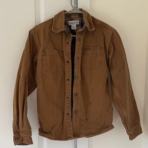 Carhartt Youth Tan Shirt Jacket